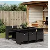 Image de Ensemble à Manger de Jardin avec Coussins 7pcs, Table et Chaise de Terrasse, Meubles de Patio, Mobilier d'Extérieur, 3210547