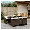 Image de Ensemble à Manger de Jardin avec Coussins 7 pcs, Table et Chaise de Terrasse, Meubles de Patio, Mobilier d'Extérieur, 3210549