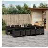Image de Salon de Jardin avec Coussins 12 pcs, Canapés avec Pieds Réglables, Ensemble de Meubles d'Extérieur Patio Terrasse, 3249671
