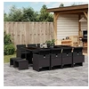 Image de Ensemble à Manger de Jardin avec Coussins 13 pcs, Table et Chaise de Terrasse, Meubles de Patio, Mobilier 3210619