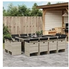 Image de Ensemble à Manger de Jardin avec Coussins 13 pcs, Table et Chaise de Terrasse, Meubles de Patio 3210683
