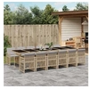Image de Salon de jardin GENERIQUE 13 pieces resine tressee 54 x 54 cm 3 personnes