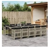 Image de Ensemble à Manger de Jardin avec Coussins 11 pcs, Table et Chaise de Terrasse, Meubles de Patio, Mobilier 3210935
