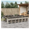 Image de Ensemble à Manger de Jardin avec Coussins 13 pcs, Table et Chaise de Terrasse, Meubles de Patio 3211127