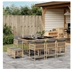 Image de 11-delige Tuinset met kussens poly rattan gemengd beige3211512