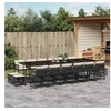 Image de Salon de Jardin avec Coussins 12 pcs, Canapés de Patio, Ensemble de Meubles, Mobilier de Terrasse Extérieur, Beige 3260175