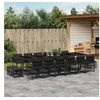 Image de Salon de Jardin avec Coussins 11 pcs, Canapés avec Pieds Réglables, Ensemble de Meubles d'Extérieur Patio Terrasse, 3219178