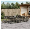 Image de Bois de Pin Salon de Jardin 11 pcs avec Coussins Mobilier de Patio Meubles d'Extérieur Ensemble 3083861
