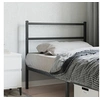 Image de Hoofdbord 107 cm metaal zwart355395