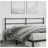 Image de Hoofdbord 180 cm metaal zwart355401
