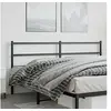 Image de Hoofdbord 200 cm metaal zwart355403