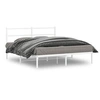 Image de Bedframe met hoofdbord metaal wit 150x200 cm355416