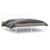 Image de Bedframe met hoofdbord metaal wit 183x213 cm355419
