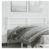 Image de Hoofdbord 160 cm metaal wit355449