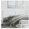 Image de Hoofdbord 193 cm metaal wit355451