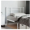 Image de Hoofdbord 107 cm metaal wit355640