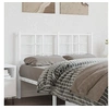 Image de Hoofdbord 120 cm metaal wit355641