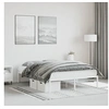 Image de Bedframe metaal wit 135x190 cm373672