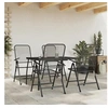 Image de Ensemble à manger de jardin 5 pcs anthracite métal maille 3211820