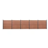 Image de Schuttingpaneelset 872x186 cm HKC bruin3211834