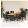 Image de Ensemble à Manger de Jardin avec Coussins 7pcs, Table et Chaise de Terrasse, Meubles de Patio, Mobilier d'Extérieur, 3212072