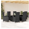 Image de Ensemble à Manger de Jardin avec Coussins 7pcs, Table et Chaise de Terrasse, Meubles de Patio, Mobilier d'Extérieur, 3213530