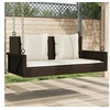 Image de Salon de jardin resine tressee marron 2 personnes