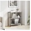 Image de Bibliothèque sonoma gris 72x28x77,5 cm bois d'ingénierie 838881