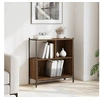 Image de Bibliothèque chêne marron 72x28x77,5 cm bois d'ingénierie 838882