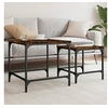 Image de Tables basses gigognes 2 pcs chêne fumé bois d'ingénierie 838920