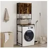 Image de Armoire de machine à laver chêne fumé 68x48,5x194 cm