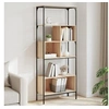 Image de Bibliothèque 5 niveaux chêne sonoma 76x33x188,5 cm 839004