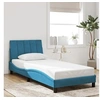 Image de Cadre de Lit sans Matelas Hanko, Lit Rembourrï¿½, Sommier ï¿½ Lattes, Lit Simple, Lit Adulte de Chambre ï¿½ Coucher 3207823