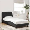Image de Cadre de Lit sans Matelas, Lit Rembourré, Sommier à Lattes, Lit Simple, Lit Adulte de Chambre à Coucher Intérieur, 3207889