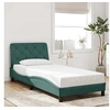 Image de Cadre de Lit sans Matelas, Lit Rembourré, Sommier à Lattes, Lit Simple, Lit Adulte de Chambre à Coucher Intérieur, 3207896