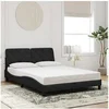 Image de Cadre de Lit sans Matelas, Lit Rembourré, Sommier à Lattes, Lit Double, Lit Adulte de Chambre à Coucher Intérieur, 3207913