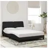 Image de Cadre de Lit sans Matelas, Lit Rembourré, Sommier à Lattes, Lit Double, Lit Adulte de Chambre à Coucher Intérieur, 3207919