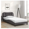 Image de Cadre de Lit sans Matelas Hvar, Lit Rembourré, Sommier à Lattes, Lit Simple, Lit Adulte de Chambre à Coucher 3207984