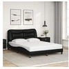 Image de Cadre de Lit sans Matelas Hvar, Lit Rembourré, Sommier à Lattes, Lit Double, Lit Adulte de Chambre à Coucher 3207995
