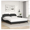 Image de Bedframe met hoofdbord kunstleer zwart 180x200 cm3208198