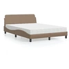 Image de Bed met matras kunstleer cappuccinokleurig 140x200 cm3208421