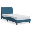Image de Lit avec Matelas, Lit Rembourré avec Coussin de Tête de Lit, Lit Simple, Lit Adulte de Chambre à Coucher Intérieur, 3208632