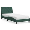 Image de Lit avec Matelas, Lit Rembourré avec Coussin de Tête de Lit, Lit Simple, Lit Adulte de Chambre à Coucher Intérieur, 3208637