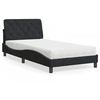 Image de Lit avec Matelas, Lit Rembourré avec Coussin de Tête de Lit, Lit Simple, Lit Adulte de Chambre à Coucher Intérieur, 3208642