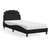 Image de Lit avec Matelas, Lit Rembourré avec Coussin de Tête de Lit, Lit Simple, Lit Adulte, Meuble de Chambre à Coucher 3208761