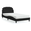 Image de Lit avec Matelas, Lit Rembourré avec Coussin de Tête de Lit, Lit Simple, Lit Adulte, Meuble de Chambre à Coucher 3208775