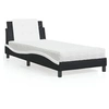 Image de Lit avec Matelas, Lit Rembourré avec Coussin de Tête de Lit, Lit Simple, Lit Adulte, Meuble de Chambre à Coucher 3208843