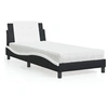 Image de Lit avec Matelas, Lit Rembourré avec Coussin de Tête de Lit, Lit Simple, Lit Adulte, Meuble de Chambre à Coucher 3208850