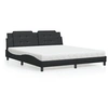 Image de Bed met matras kunstleer zwart 180x200 cm3208880