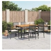 Image de Ensemble à Manger de Jardin avec Coussins 7pcs, Table et Chaise de Terrasse, Meubles de Patio, Mobilier d'Extérieur, 3213563